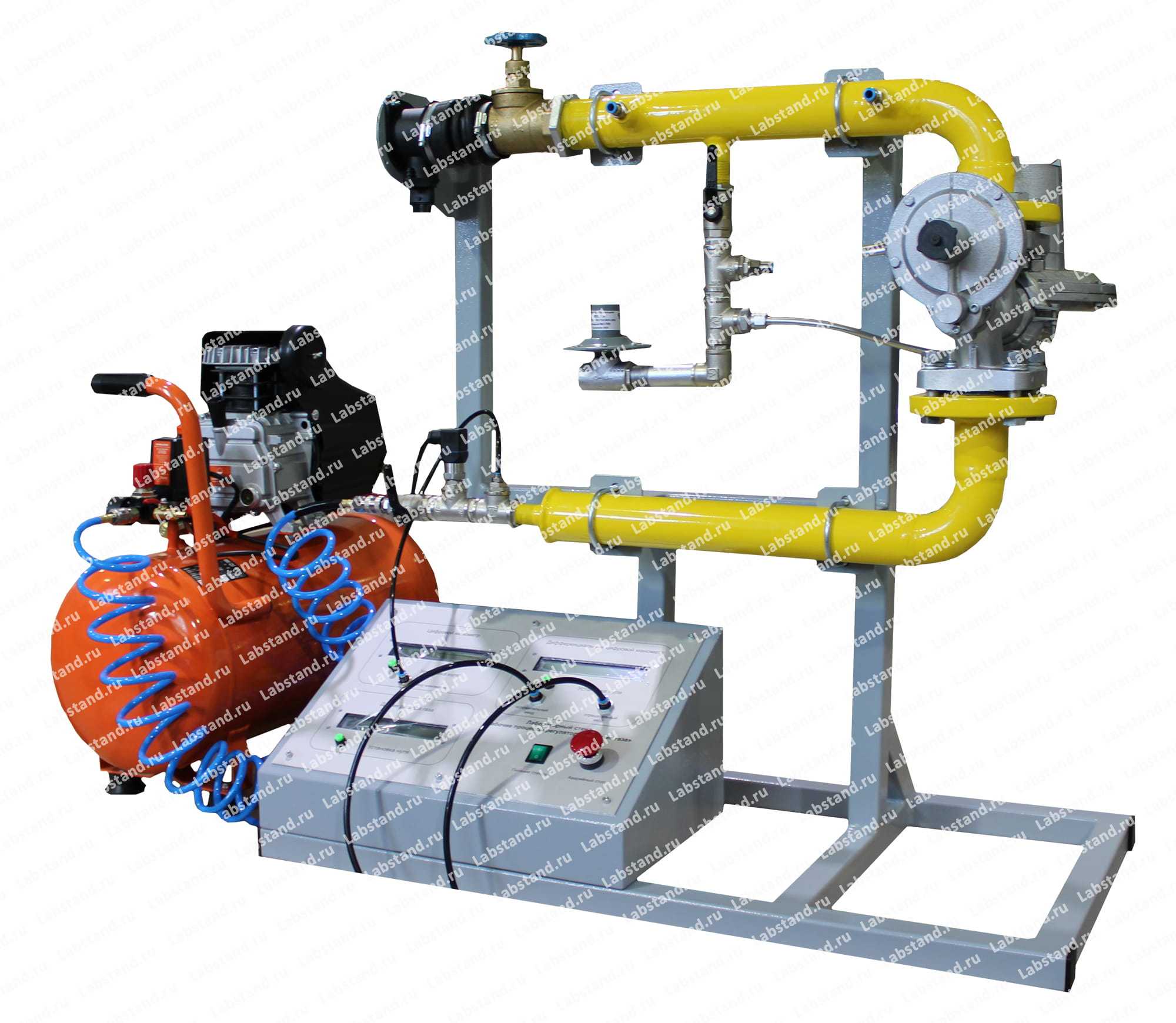 02.02.00.02 Учебно-лабораторный стенд «Рабочие процессы регулятора давления газа»