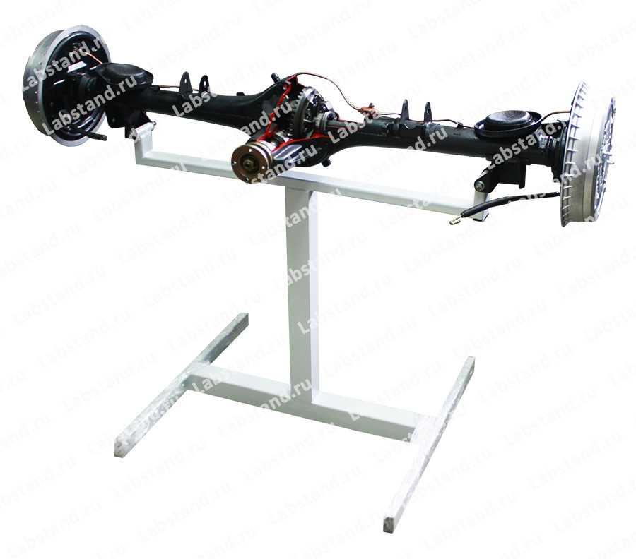 03.06.06.01 Демонстрационный макет "Задний мост ВАЗ 2101 - 07 в сборе" в разрезе