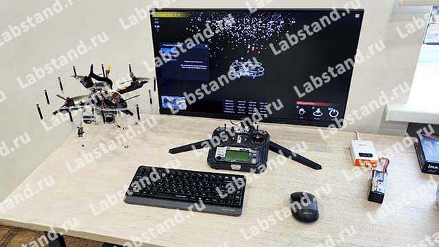 Ориентация летающего объекта на местности с использованием SLAM методов