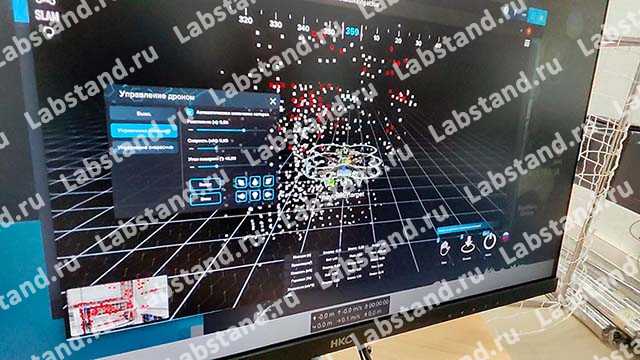 Ориентация летающего объекта на местности с использованием SLAM методов