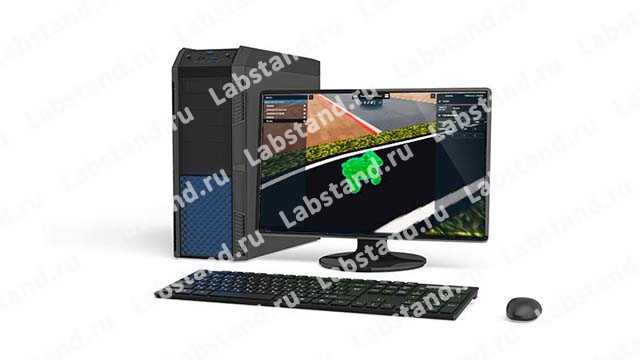 Отработка навигации и управления движущегося объекта вне помещения с использованием нейронных сетей