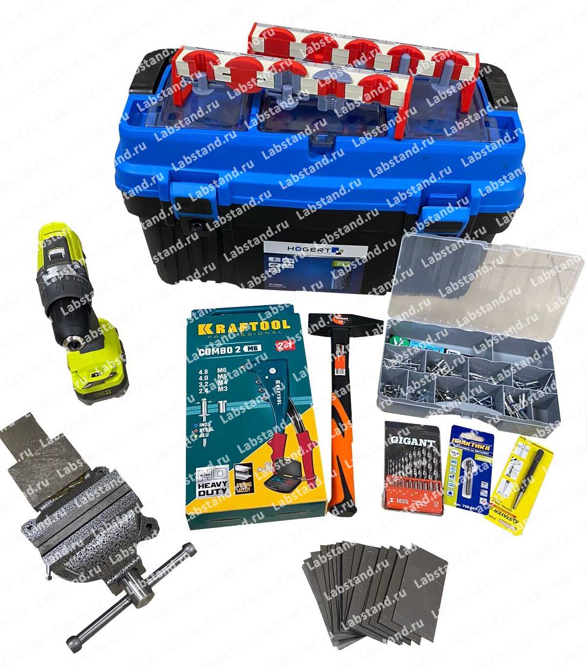 Учебный комплект промышленного оборудования «Технология выполнения заклёпочных соединений»