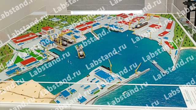 Физический действующий макет порта