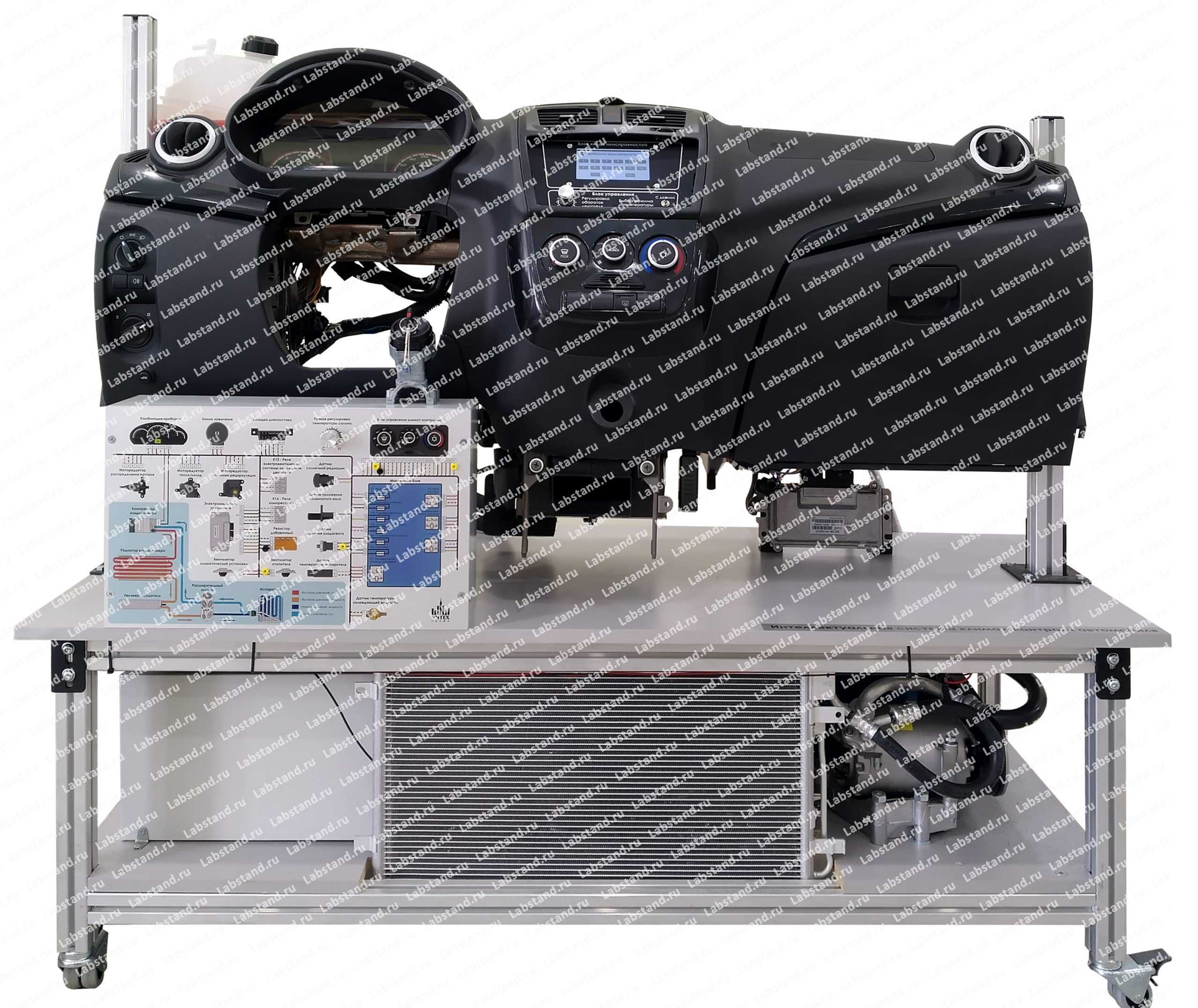Лабораторный стенд «Интеллектуальная система климат-контроля автомобиля»
