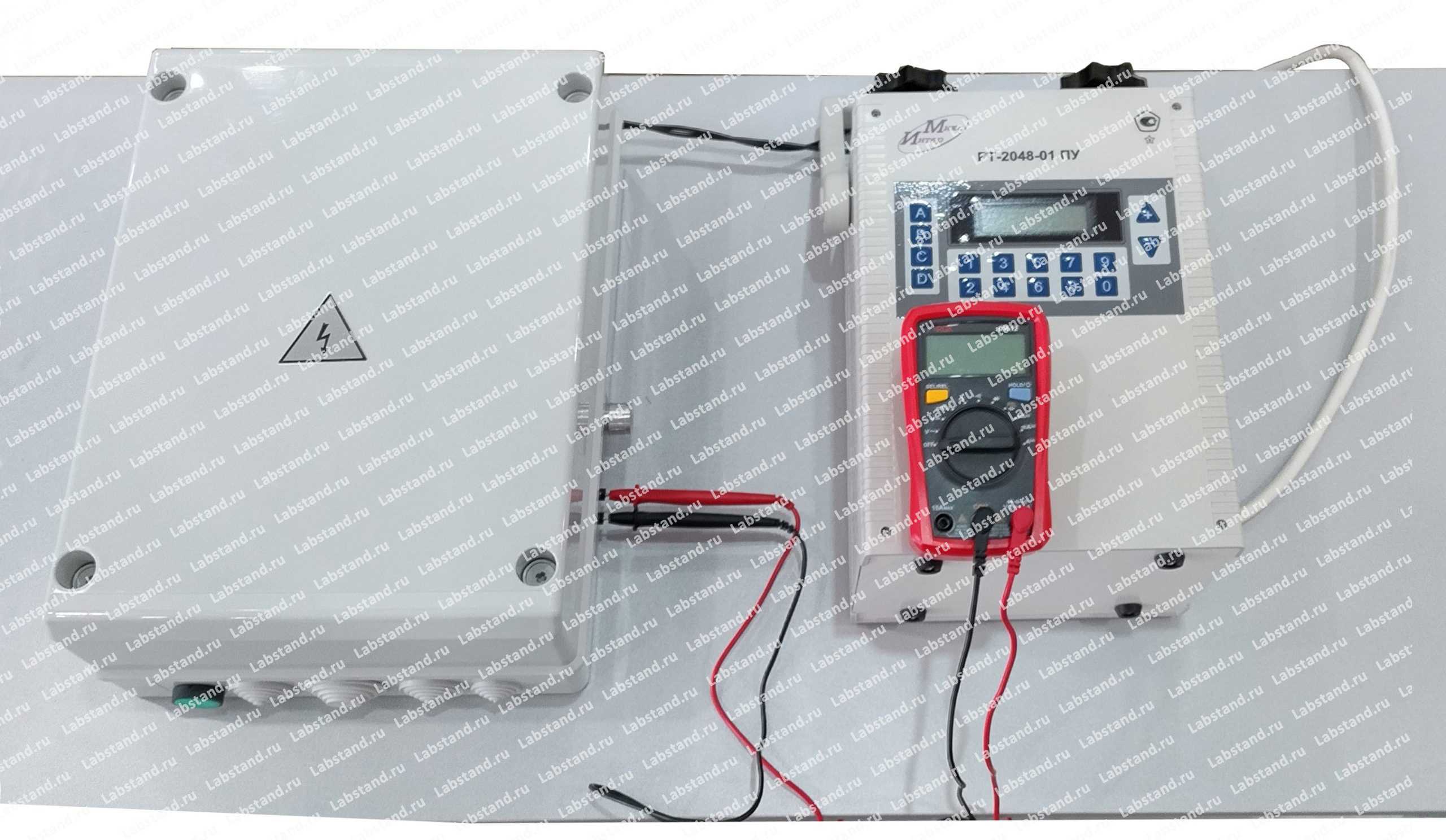 Лабораторный стенд «Проверка пускозащитной аппаратуры и аппаратуры управления на пригодность»