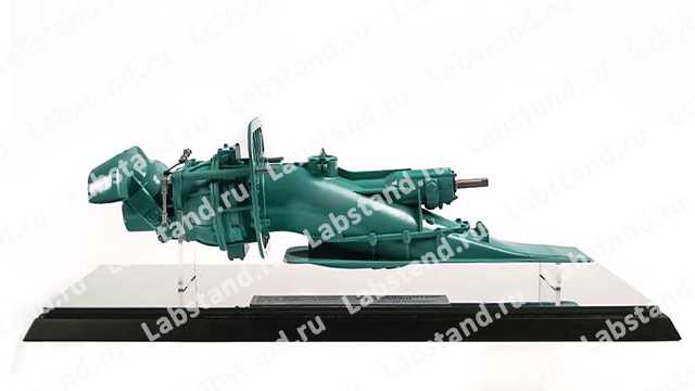 Макет разрезной "Водометный движитель"
