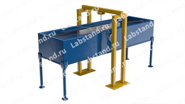 Учебный стенд «Вибрационные испытания судов»