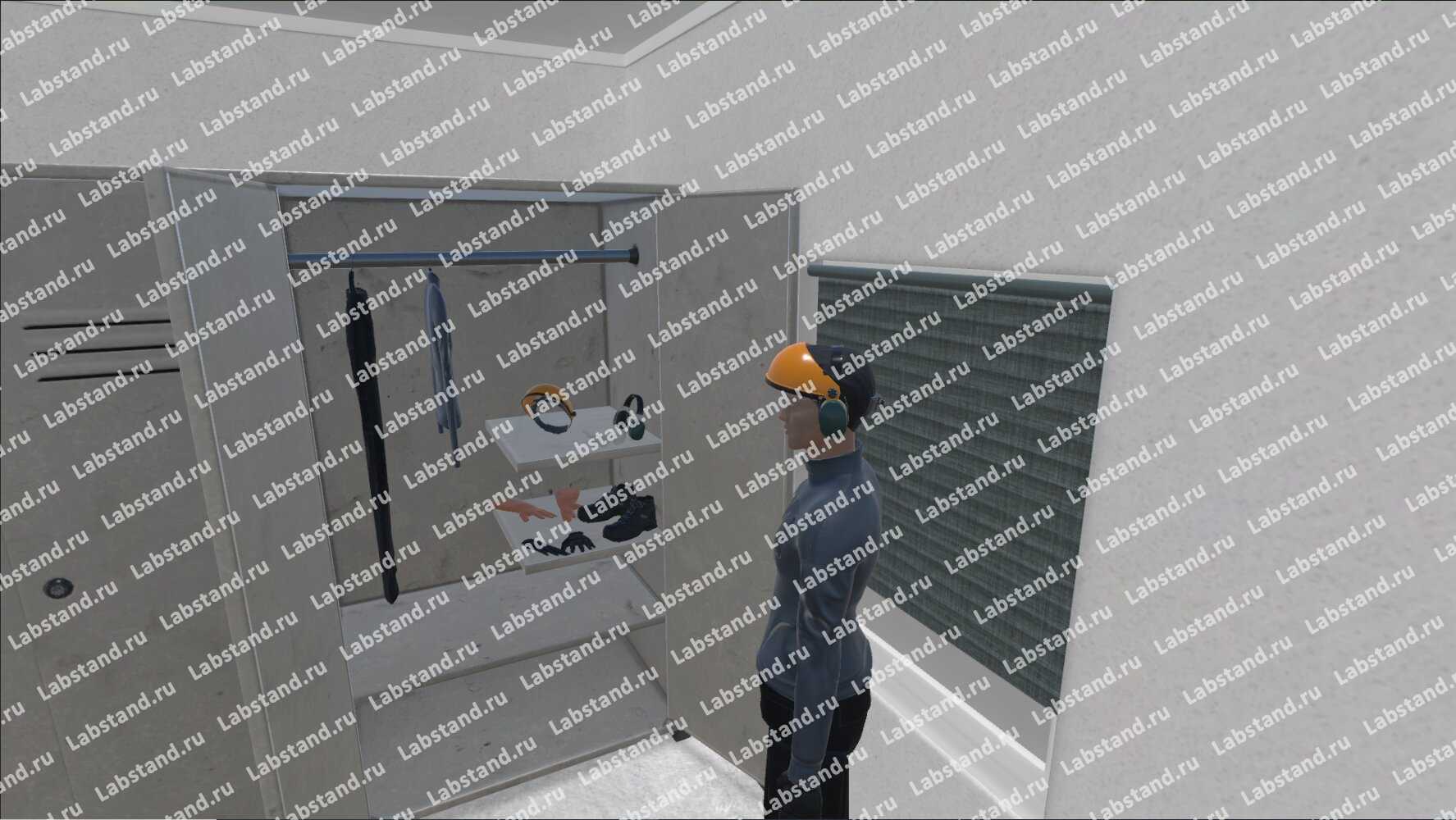 Виртуальный лабораторный стенд «Электробезопасность при технической эксплуатации судов»