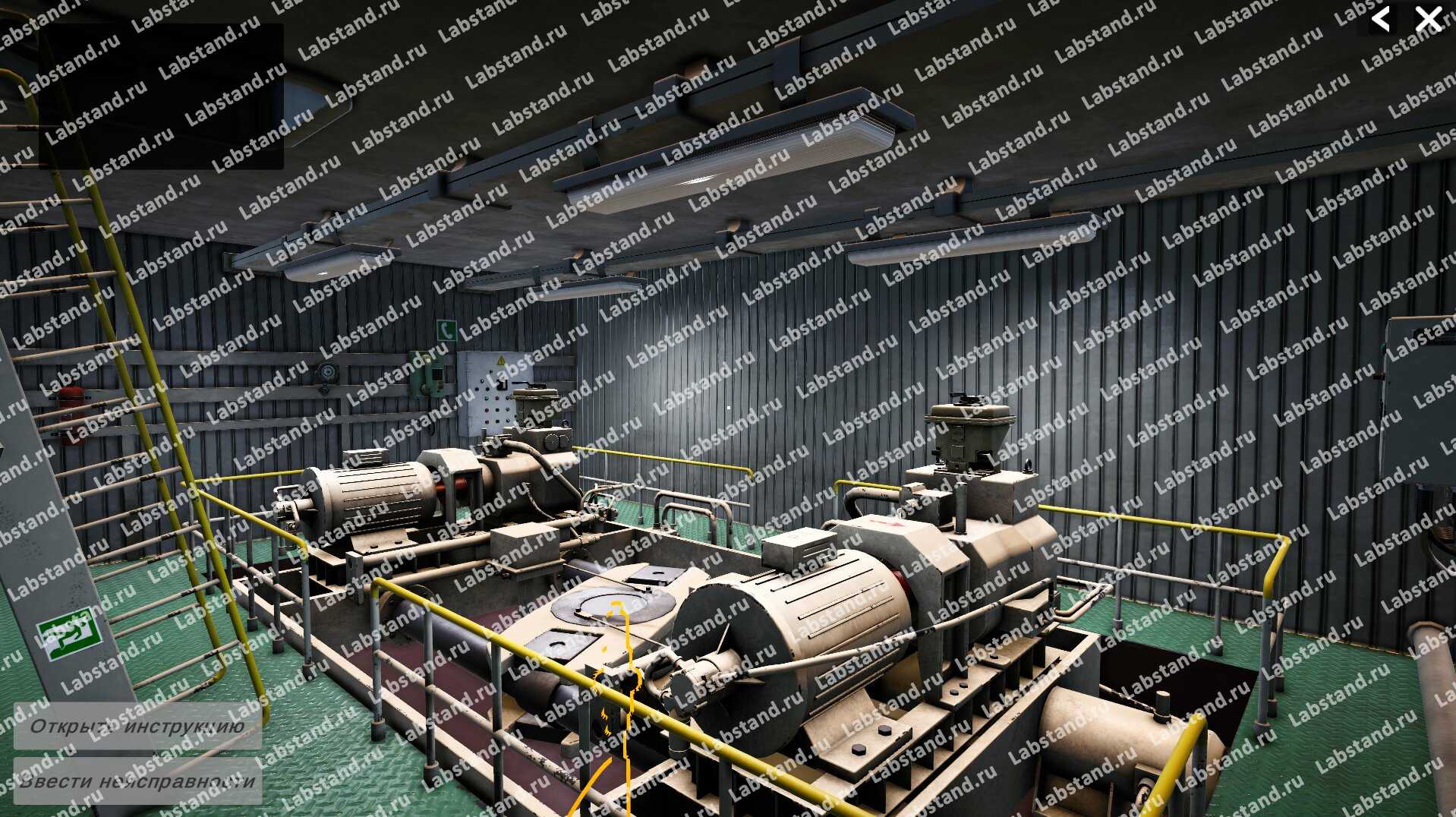 Виртуальный лабораторный стенд «Электроприводы судовых систем»