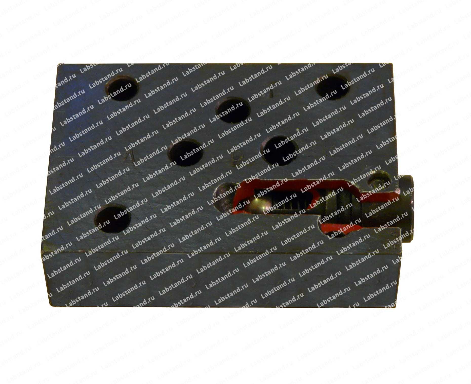 Разрезная модель клапана обратного модульного типа