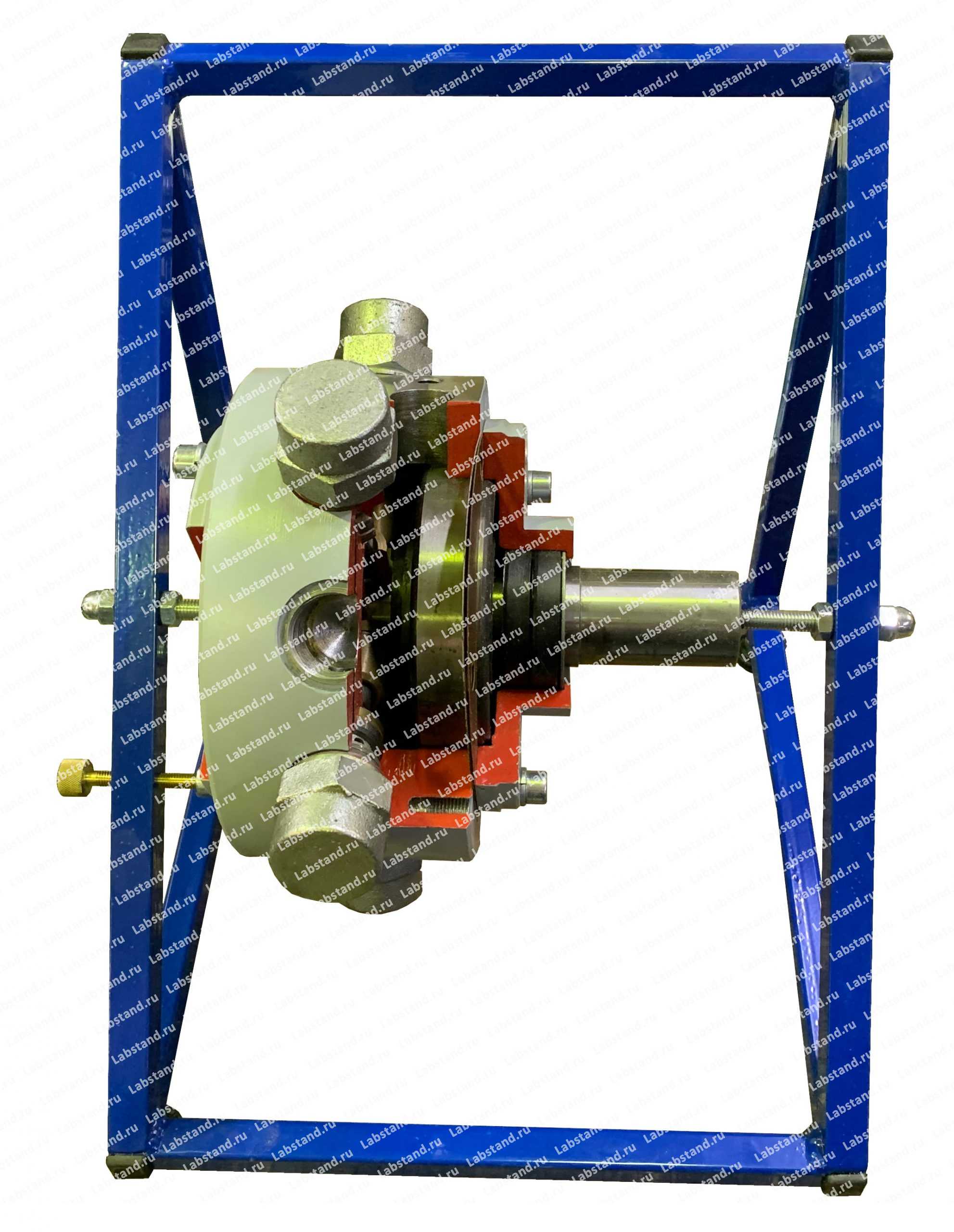 Разрезная модель насоса радиально-поршневого