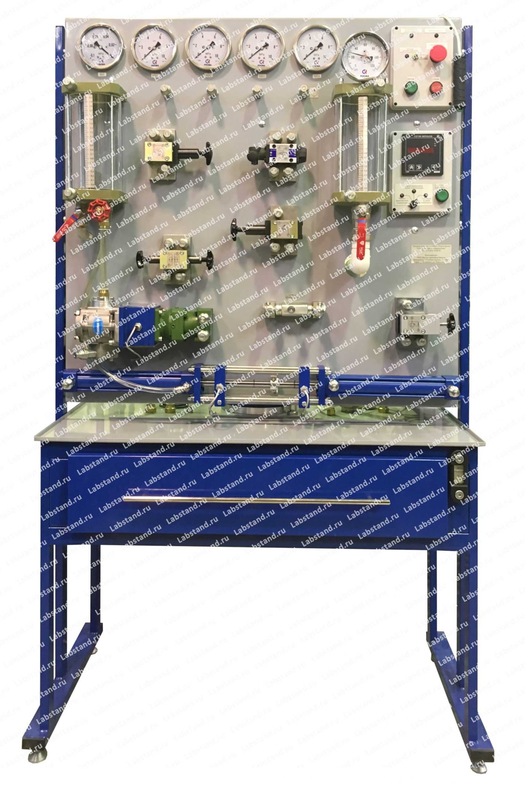 Типовой комплект учебного оборудования "Гидроприводы и гидромашины" СГУ-СТ-010-24ЛР-01