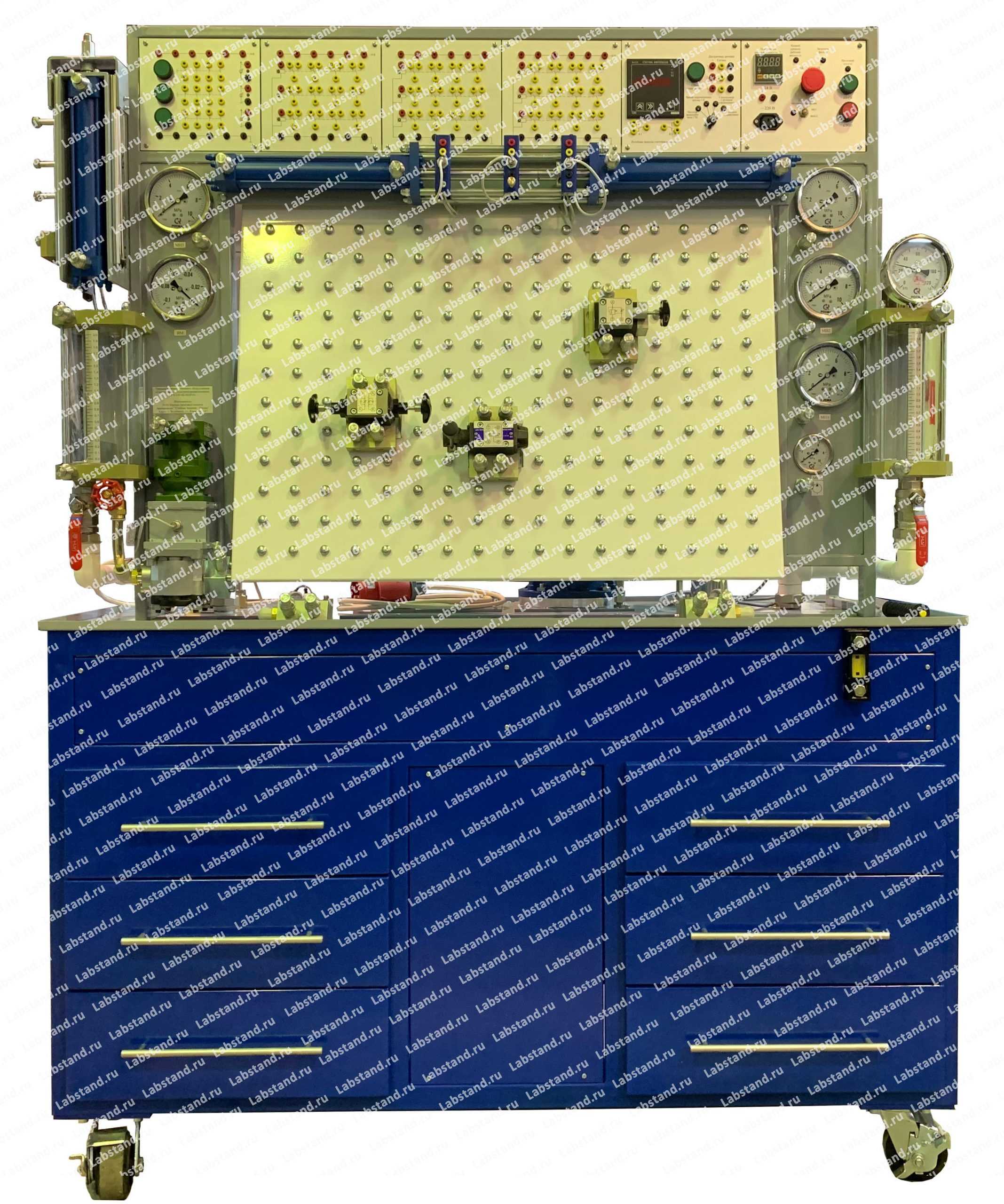 Типовой комплект учебного оборудования «Гидропривод и электрогидроавтоматика» СГУ-УН-08-40ЛР-01