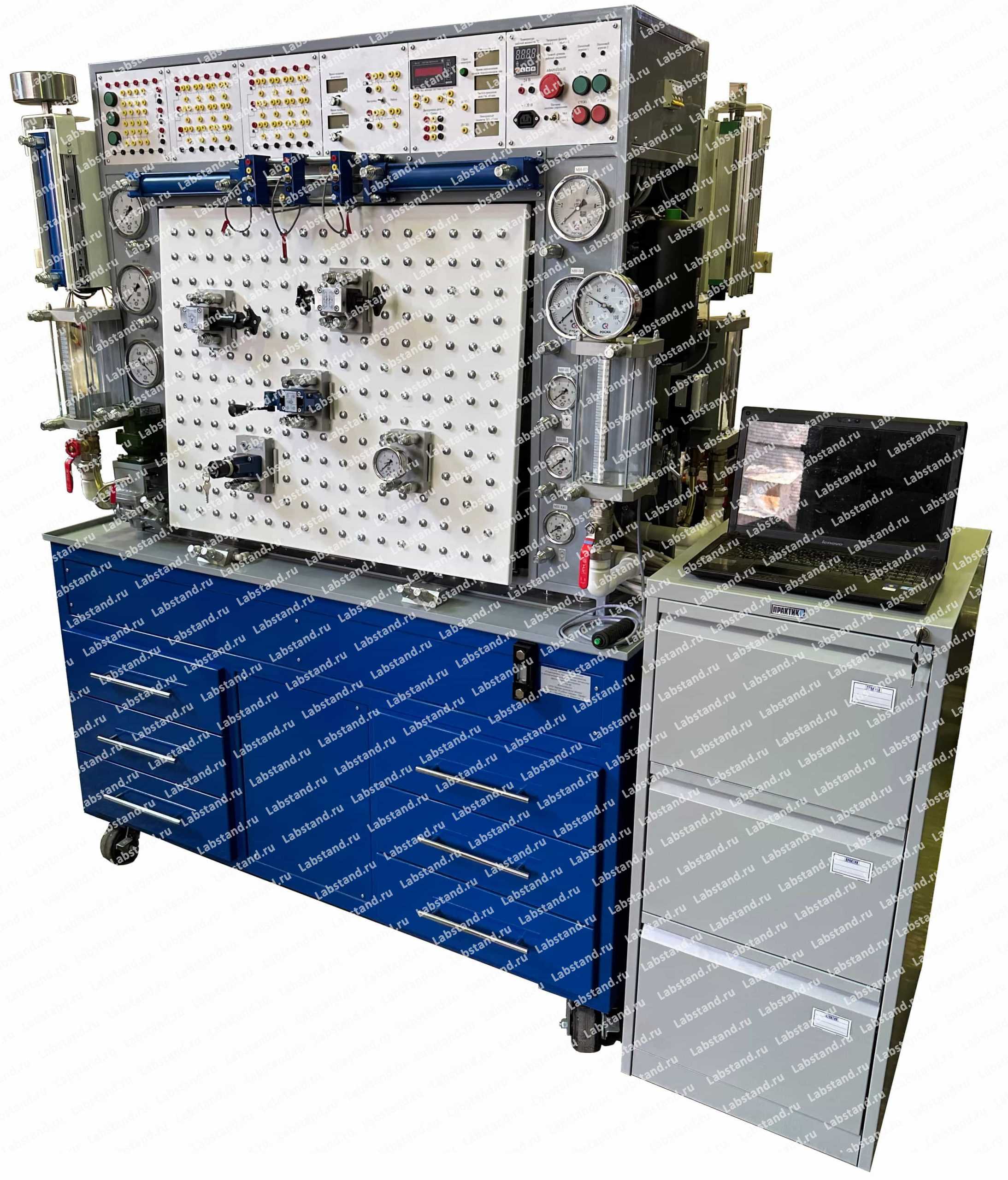 Типовой комплект учебного оборудования «Гидропривод, гидроавтоматика и автоматизация технологических процессов» СГУ-УН-08-81ЛР-02