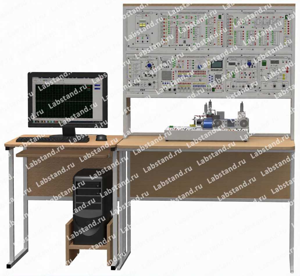 Типовой комплект учебного оборудования «Цифровая электроника и микропроцессорные системы», исполнение стендовое компьютерное, ЦЭиМПС-СК