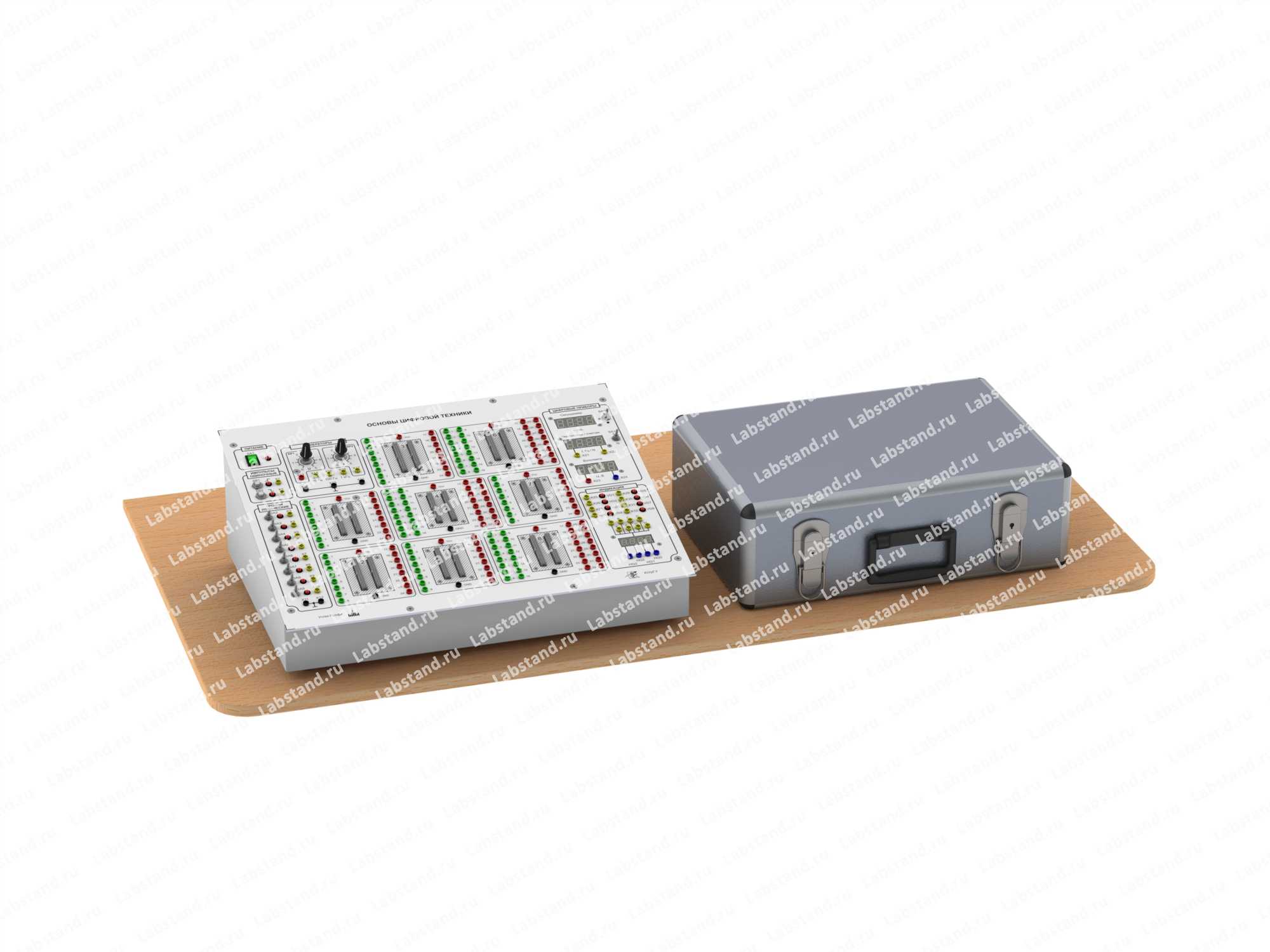 Лабораторный стенд «Основы цифровой техники», исполнение моноблочное ручное минимодульное, ОЦТ-МРМ
