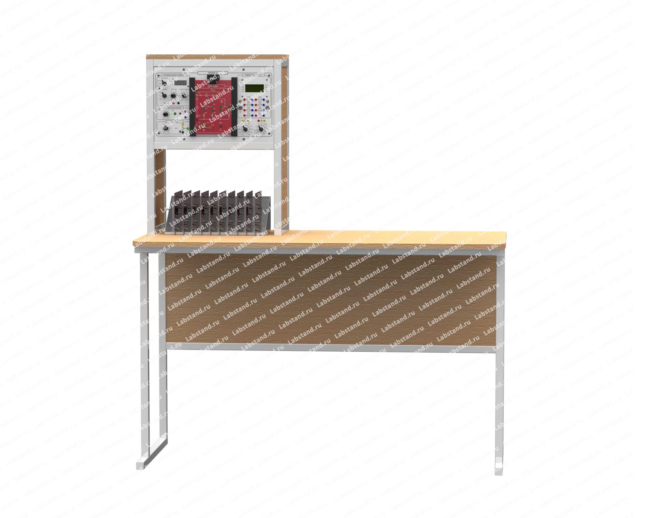 Типовой комплект учебного оборудования «Основы электроники и схемотехники», исполнение стендовое ручное, ОЭиС-ПРОФИ-СР