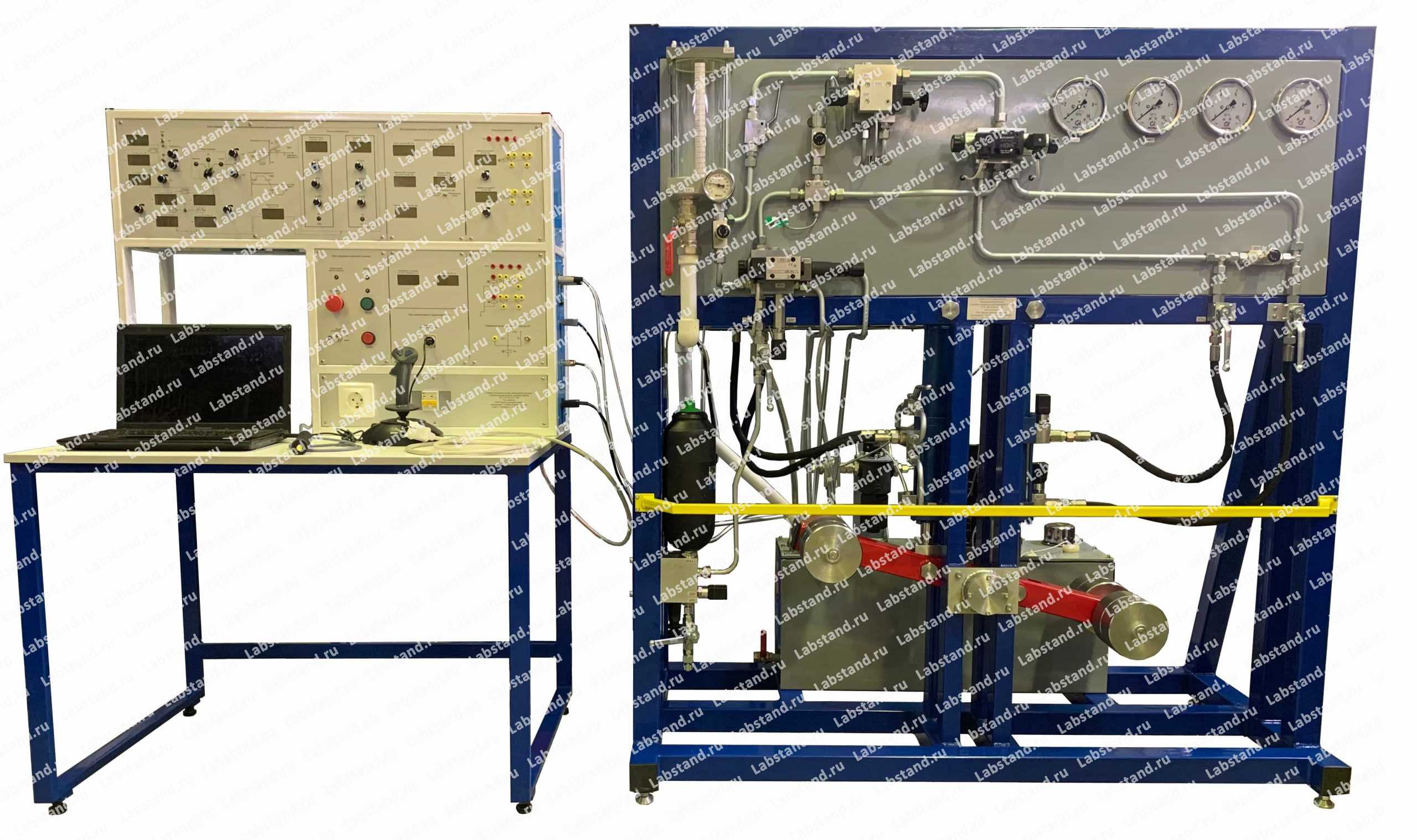 Учебно-исследовательский комплекс «Электрогидравлический следящий привод» СГУ-ЭГСП-016-15ЛР