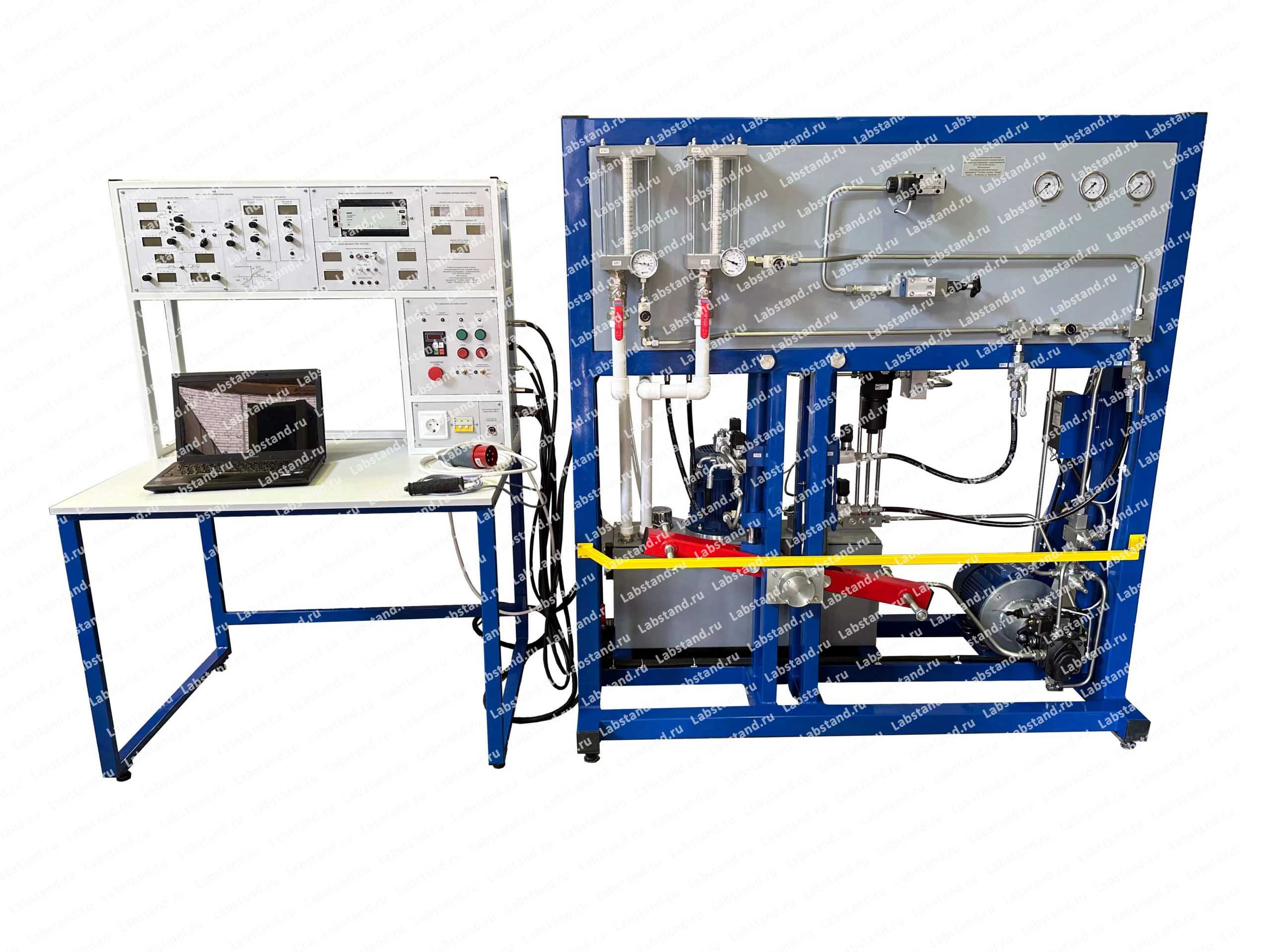 Учебно-исследовательский лабораторный комплекс «Электрогидравлические следящие приводы объемного регулирования» СГУ-ЭГСП-ОР-ГЦ-016