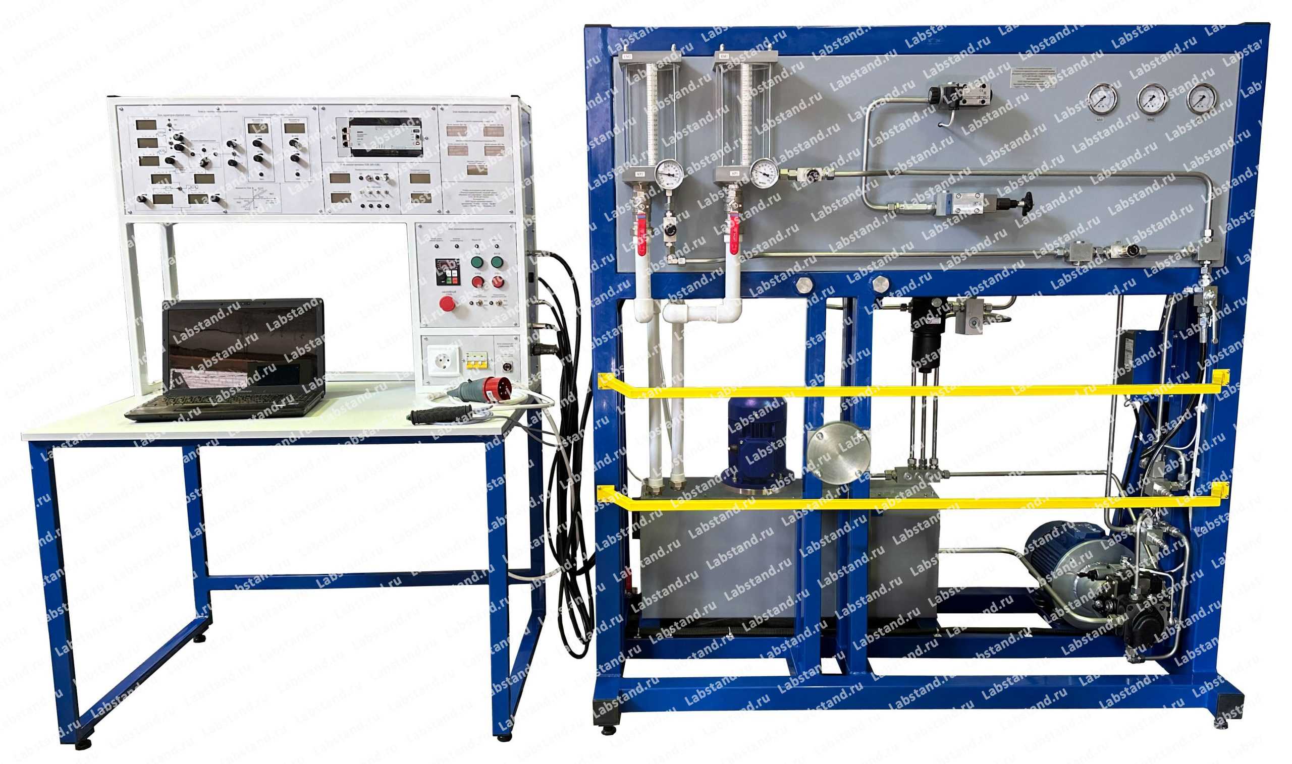 Учебно-исследовательский лабораторный комплекс «Электрогидравлический следящий привод объемного регулирования» СГУ-ЭГСП-ОР-ГМ-016