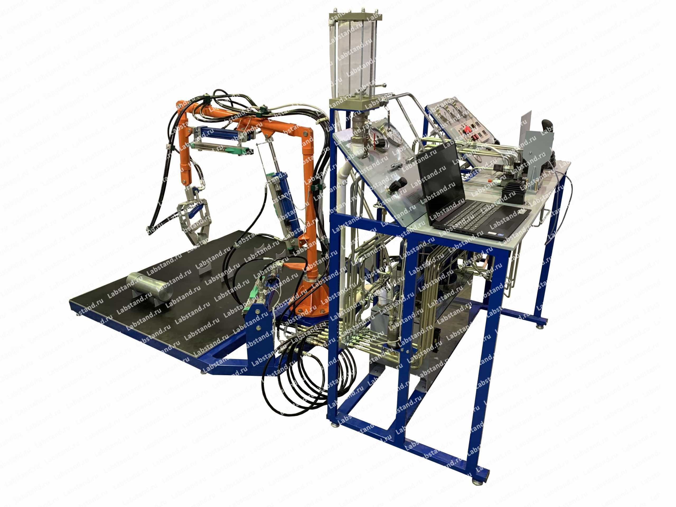 Учебно-исследовательский комплекс «Гидравлический перегрузочный манипулятор» СГУ-ГПМ-РУ-011