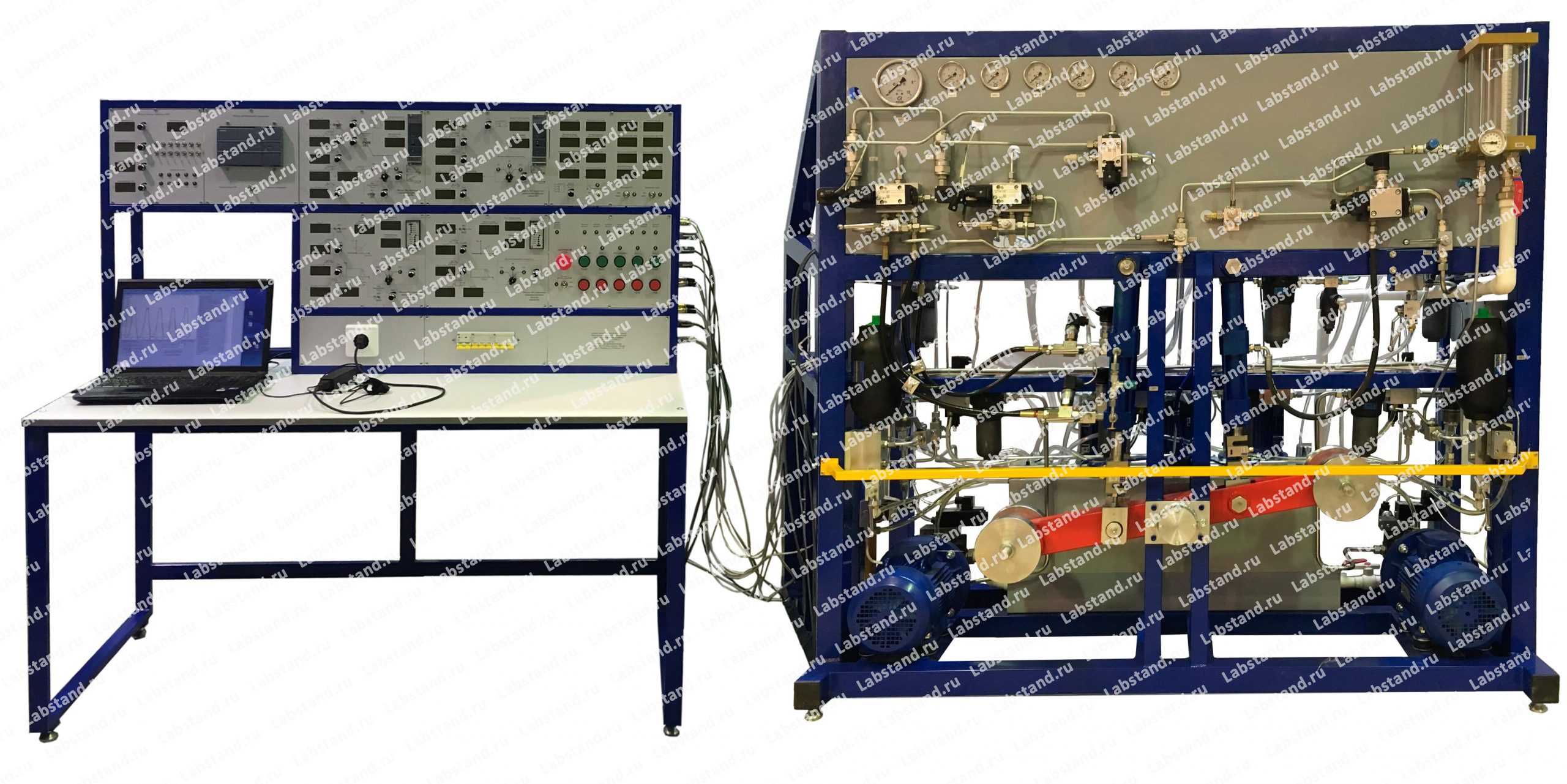 Учебно-исследовательский комплекс «Многоканальный электрогидравлический следящий резервированный привод» СГУ-МРЭГСП-016-36ЛР-01