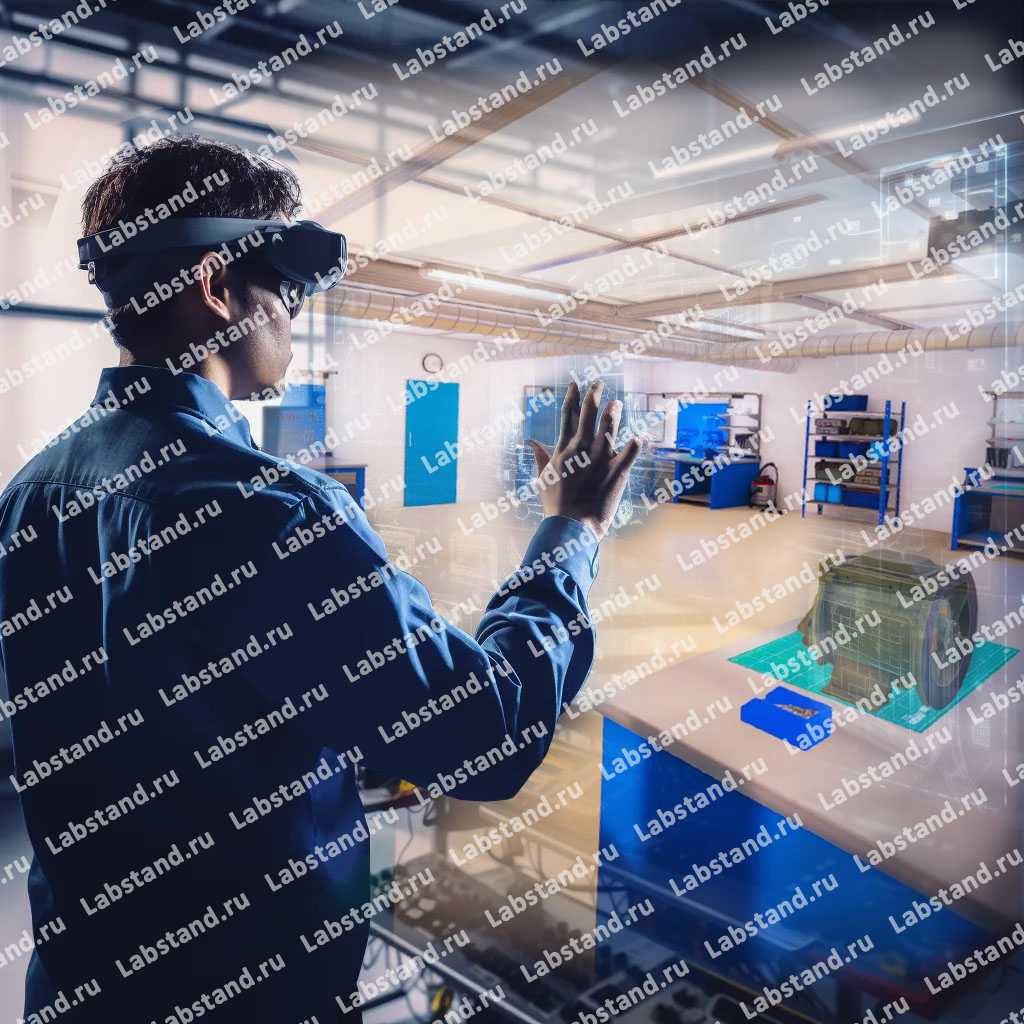 Стенд-тренажер виртуальный «Мастерская по сборке электрических машин», ТС-МСЭМ